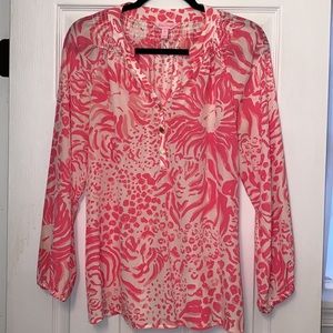 Lilly Pulitzer Elsa Top in Get Spotted